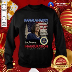 Great 2021 Inauguration Day Kamala Harris Commemorative Souvenir Sweatshirt - Design By Togethertee.com