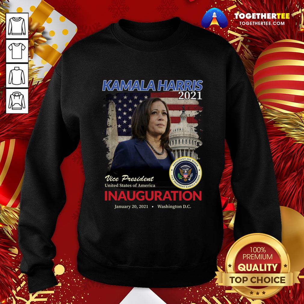 Great 2021 Inauguration Day Kamala Harris Commemorative Souvenir Sweatshirt - Design By Togethertee.com Great 2021 Inauguration Day Kamala Harris Commemorative Souvenir Sweatshirt - Design By Togethertee.com