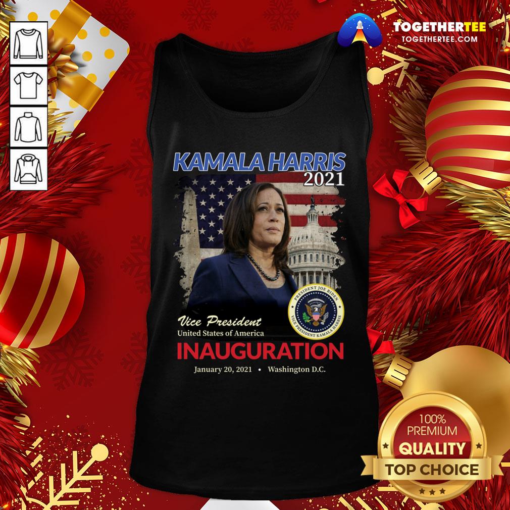 Great 2021 Inauguration Day Kamala Harris Commemorative Souvenir Tank Top - Design By Togethertee.com Great 2021 Inauguration Day Kamala Harris Commemorative Souvenir Tank Top - Design By Togethertee.com