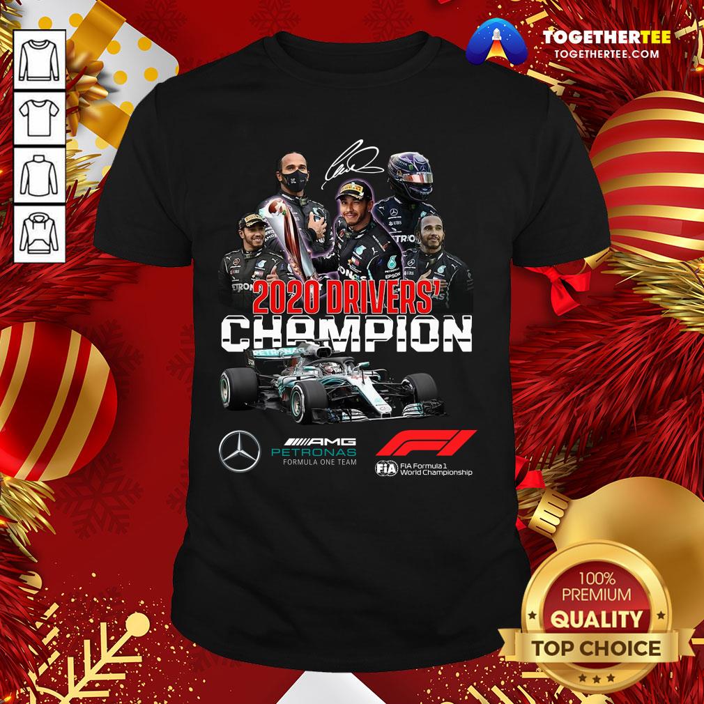 Happy 2020 Drivers’ Champion Signatures Shirt Happy 2020 Drivers’ Champion Signatures Shirt - Design By Togethertee.com