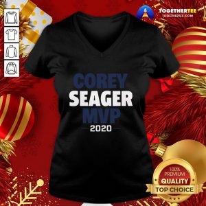Happy Corey Seager MVP Los Angeles V-neck - Design By Togethertee.com