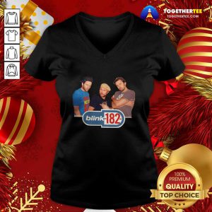 It’s Always Sunny In Philadelphia Blink 182 V-neck - Design By Togethertee.com