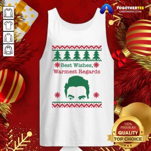 Best Wishes Warmest Regards David Rose Funny Rose Family Schitts Creek Ugly Christmas Tank Top - Design By Togethertee.com