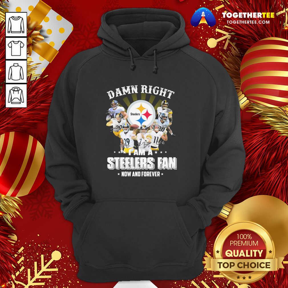 So Damn Right I Am A Pittsburgh Steelers Fan Now And Forever Signature Hoodie - Design By Togethertee.com So Damn Right I Am A Pittsburgh Steelers Fan Now And Forever Signature Hoodie - Design By Togethertee.com