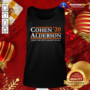 Nice Cohen Alderson 2020 Make The Mets Amazin’ Again Tank Top - Design By Togethertee.com