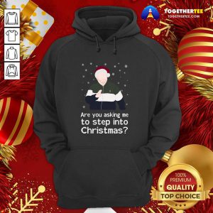 James Corden Are You Asking Me To Step Into Christmas Hoodie - Design By Togethertee.com