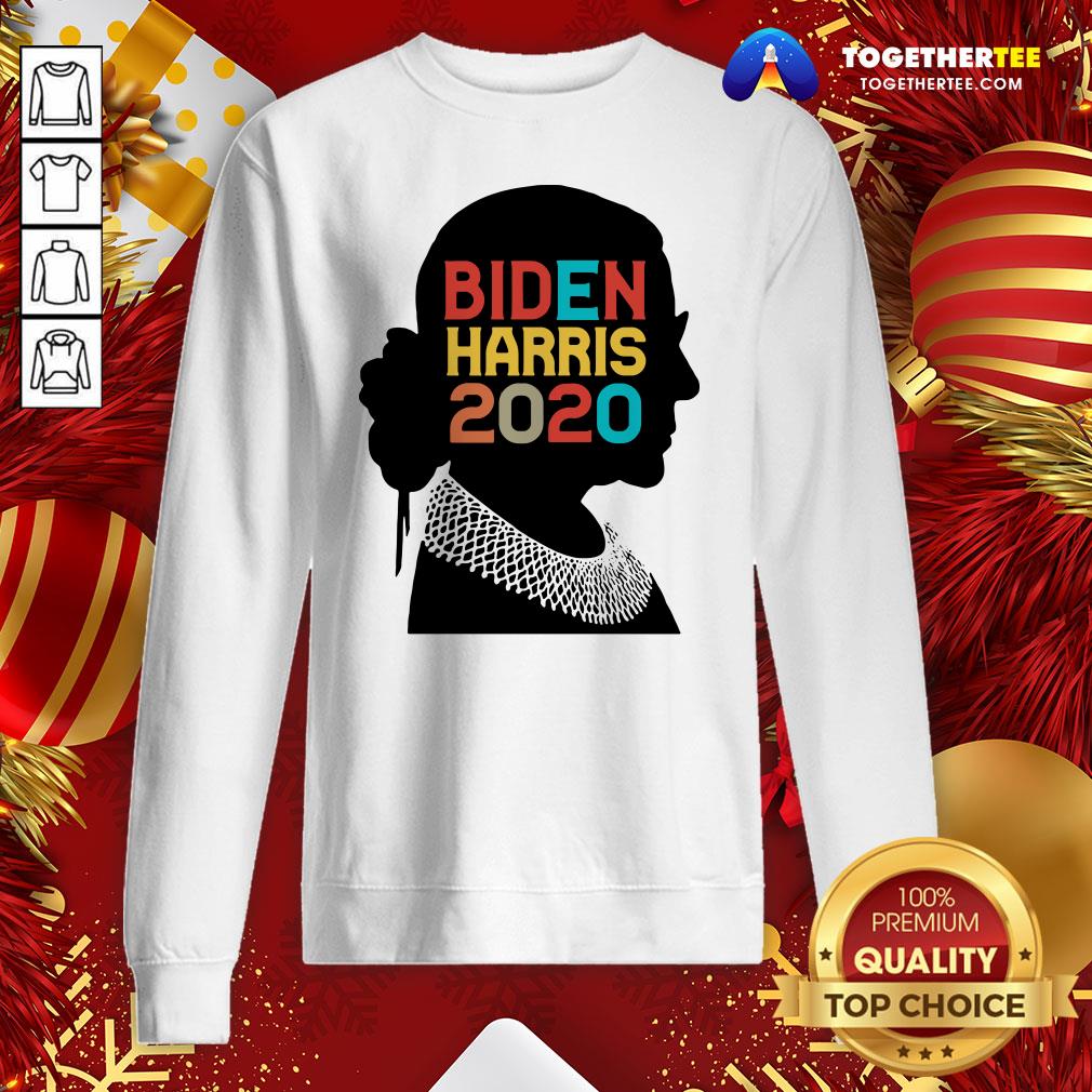 Nice Notorious RBG Biden Harris Ruth Kamala AKA 2020 Sweatshirt - Design By Togethertee.com Nice Notorious RBG Biden Harris Ruth Kamala AKA 2020 Sweatshirt - Design By Togethertee.com