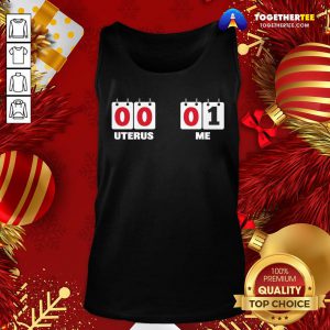 Nice Uterus 0 Me 1 Hysterectomy Recovery Get Well Soon Tank Top - Design By Togethertee.com