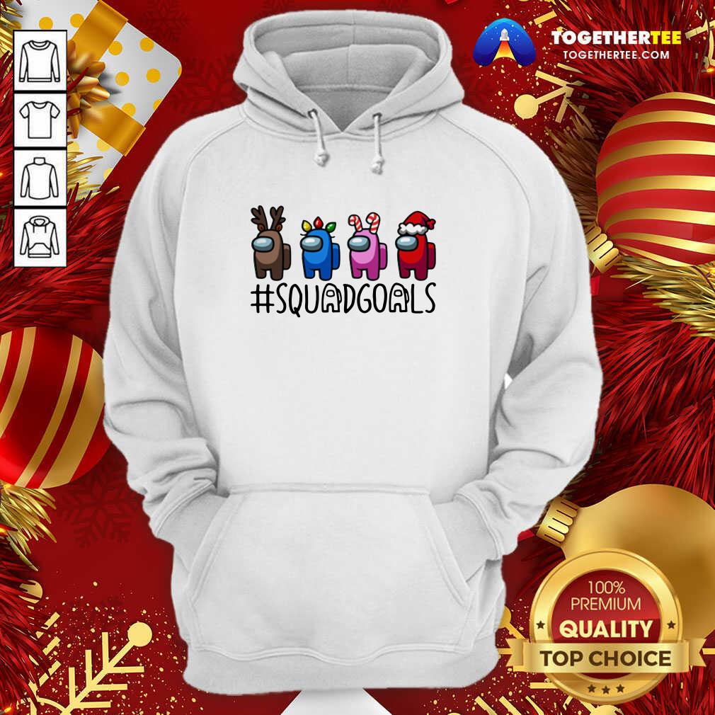 Official Among Us Squad Goals Christmas Hoodie - Design By Togethertee.com Official Among Us Squad Goals Christmas Hoodie - Design By Togethertee.com
