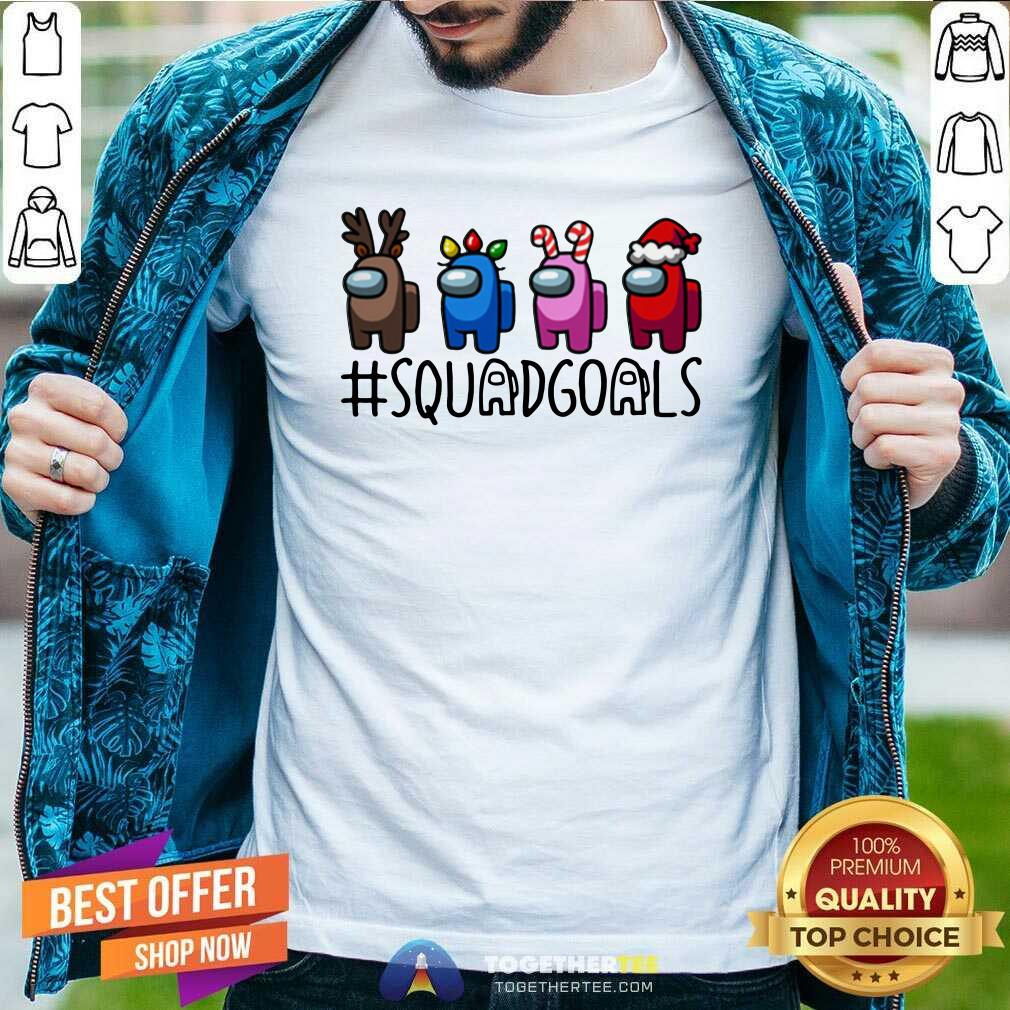 Official Among Us Squad Goals Christmas Shirt Official Among Us Squad Goals Christmas Shirt - Design By Togethertee.com