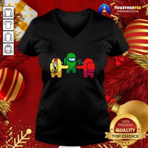 Official Among Us V-neck - Design By Togethertee.com
