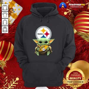 Official Baby Yoda Steelers Hoodie - Design By Togethertee.com