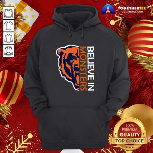 Official Believe In Monsters Chicago Bears Football Hoodie - Design By Togethertee.com