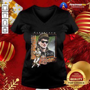 Official Bernie Kosar Too Cool Vintage Crew V-neck - Design By Togethertee.com