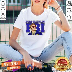 Official Burt Macklin FBI V-neck - Design By Togethertee.com