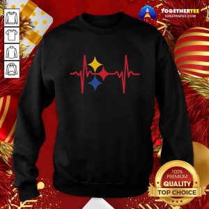 Official Heartbeat Steelers Sweatshirt - Design By Togethertee.com