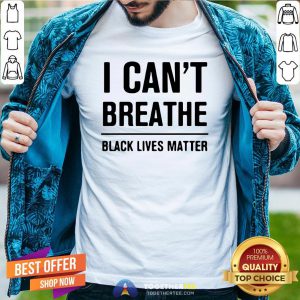 Official I Can’t Breathe Black Lives Matter Election Shirt - Design By Togethertee.com