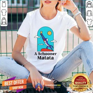 Official Rafiki A Schooner Matata V-neck - Design By Togethertee.com