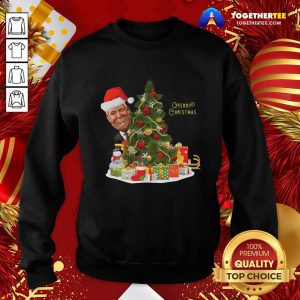 Official Trump Merry Christmas Sweatshirt - Design By Togethertee.com