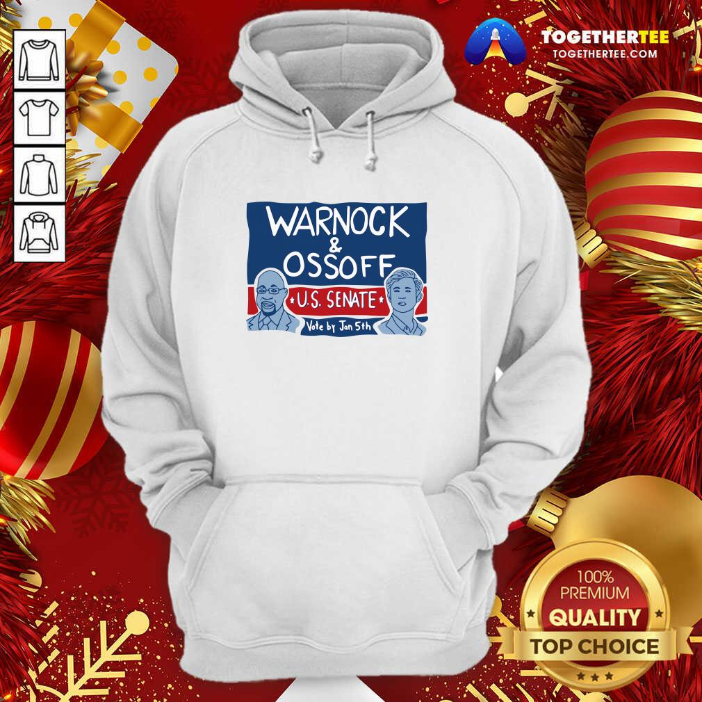 Warnock Ossoff For Senate Hoodie - Design By Togethertee.com Warnock Ossoff For Senate Hoodie - Design By Togethertee.com