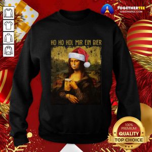 Ho Ho Hol Mir Ein Bier Christmas Sweatshirt - Design By Togethertee.com