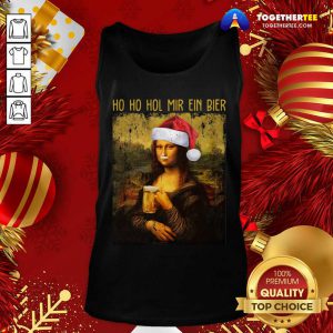 Ho Ho Hol Mir Ein Bier Christmas Tank Top - Design By Togethertee.com