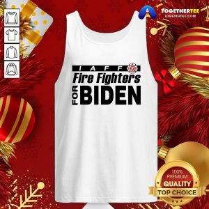 Original Iaff Firefighters For Biden Tank Top - Design By Togethertee.com