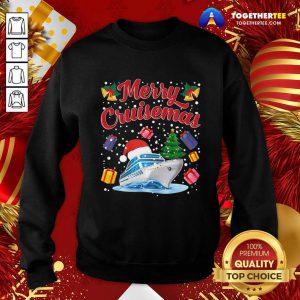 Merry Cruisemas Family Cruise Christmas 2020 Santa Hat Sweatshirt - Design By Togethertee.com