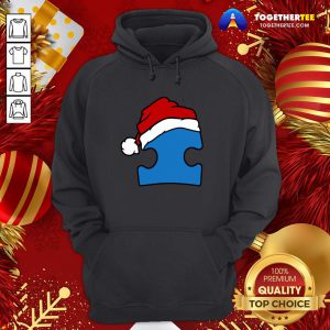 Original Santa Autism Christmas Hoodie - Design By Togethertee.com