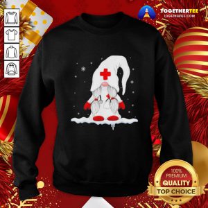 Perfect Gnome Nurse Christmas Sweater Sweatshirt - Design By Togethertee.com