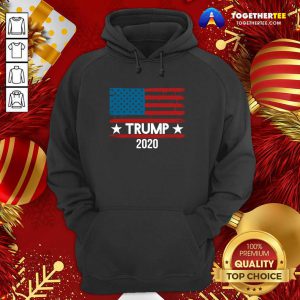 Trump 2020 American Flag Hoodie - Design By Togethertee.com