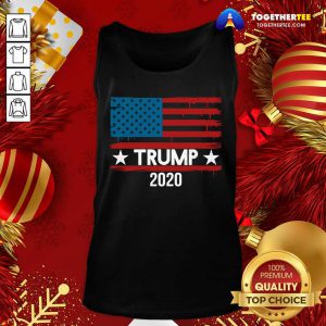 Trump 2020 American Flag Tank Top - Design By Togethertee.com