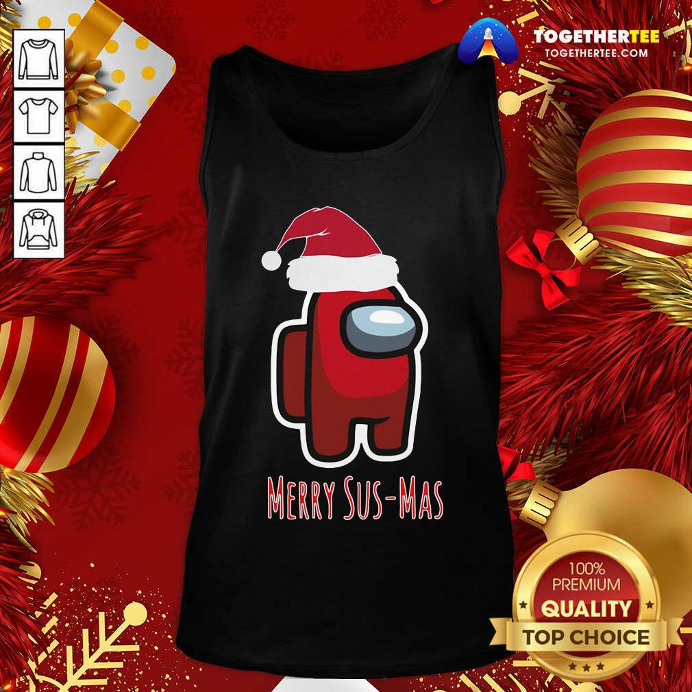 Premium Among Us Mery Sus-Mas Christmas Tank Top - Design By Togethertee.com Premium Among Us Mery Sus-Mas Christmas Tank Top - Design By Togethertee.com