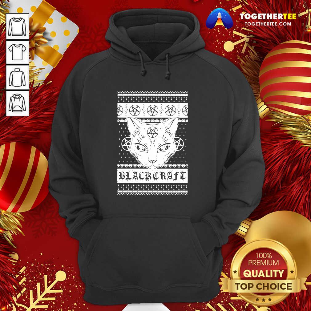 Cat Craft Ugly Christmas Hoodie - Design By Togethertee.com Cat Craft Ugly Christmas Hoodie - Design By Togethertee.com