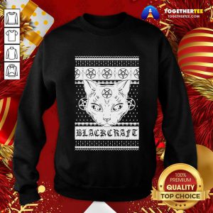Cat Craft Ugly Christmas Sweatshirt - Design By Togethertee.com