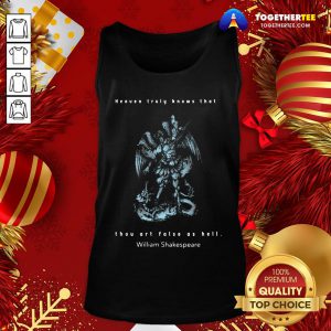 Premium False As Hell Tank Top - Design By Togethertee.com