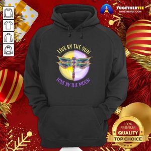 Live By The Sun Love By The Moon Hoodie - Design By Togethertee.com
