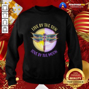 Live By The Sun Love By The Moon Sweatshirt - Design By Togethertee.com