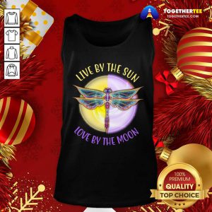 Live By The Sun Love By The Moon Tank Top - Design By Togethertee.com