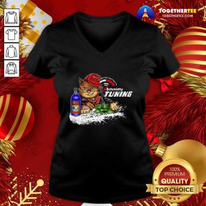 Schmidty Tuning Mad Cat V-neck - Design By Togethertee.com