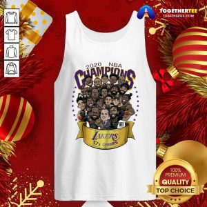 2020 Nba Champions Los Angeles Lakers 17 Champs Cartoon Tank Top - Design By Togethertee.com