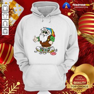 Pretty Gnomies Santa Merry Christmas Hoodie - Design By Togethertee.com