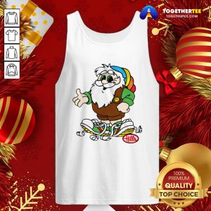 Pretty Gnomies Santa Merry Christmas Tank Top - Design By Togethertee.com