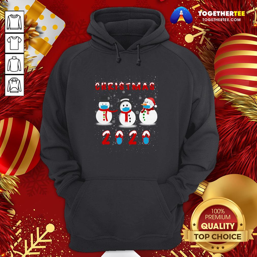 Pretty Snowman Face Make Christmas 2020 Hoodie - Design By Togethertee.com Pretty Snowman Face Make Christmas 2020 Hoodie - Design By Togethertee.com