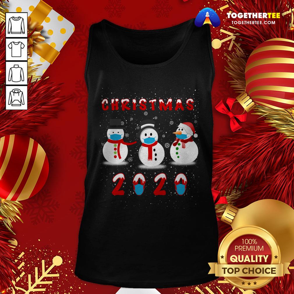 Pretty Snowman Face Make Christmas 2020 Tank Top - Design By Togethertee.com Pretty Snowman Face Make Christmas 2020 Tank Top - Design By Togethertee.com