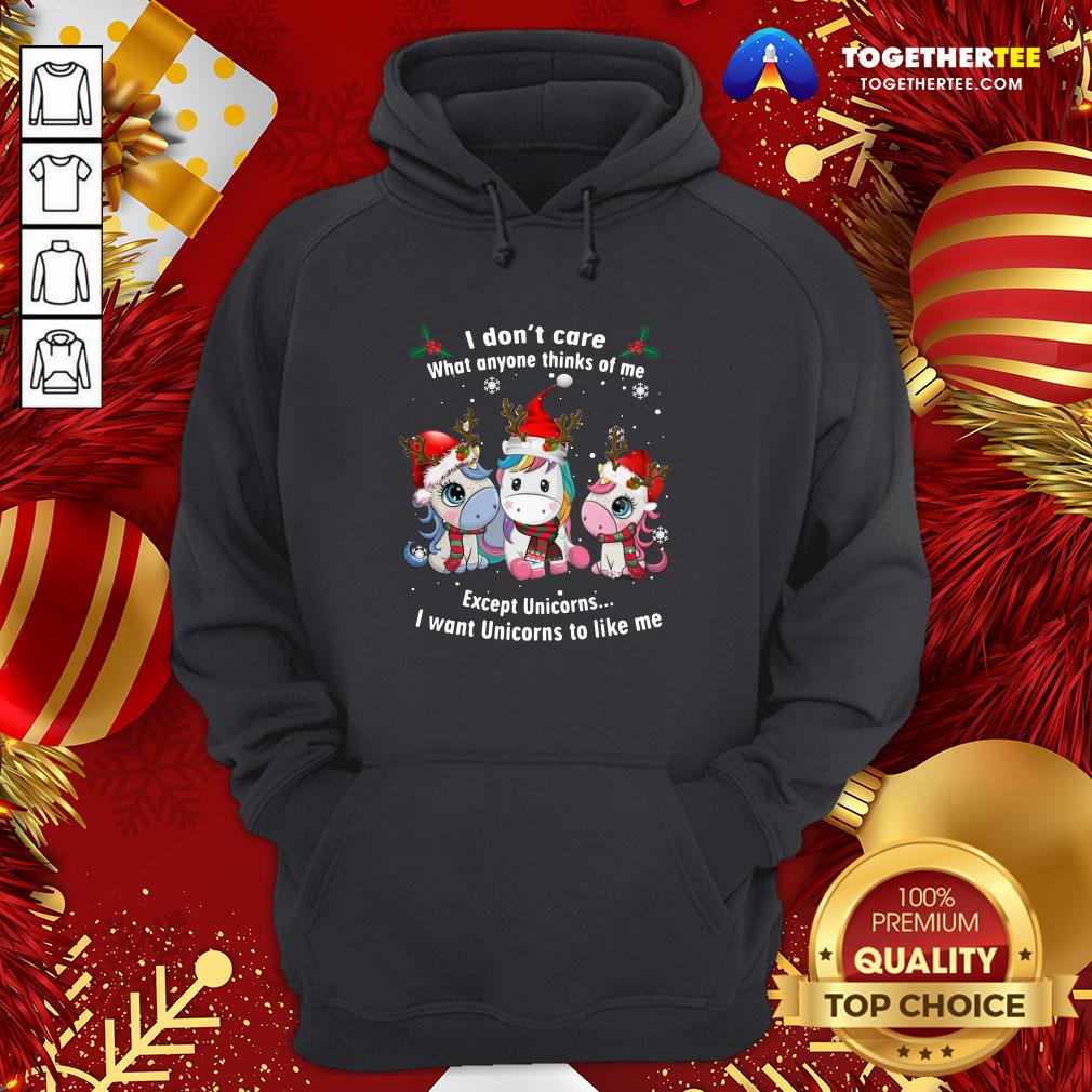 Pretty Unicorn Reindeer I Don’t Care What Anyone Thinks Of Me Except Unicorns Merry Christmas Hoodie - Design By Togethertee.com Pretty Unicorn Reindeer I Don’t Care What Anyone Thinks Of Me Except Unicorns Merry Christmas Hoodie - Design By Togethertee.com