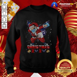 Hot Charlotte Hornets Funny Santa Claus Dabbing Christmas 2020 Sweatshirt - Design By Togethertee.com