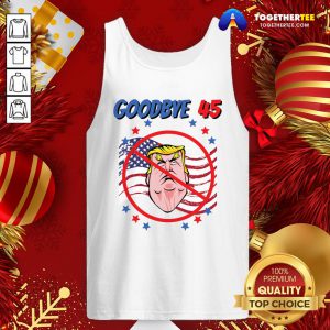 Grateful Byedon Goodbye 45 Trump American Flag Tank Top - Design By Togethertee.com