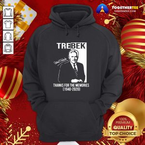 Top Alex Trebek Signature Thanks For The Memories 1940 2020 Hoodie - Design By Togethertee.com