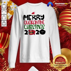 Top Merry Quarantine Christmas 2020 Sweatshirt - Design By Togethertee.com